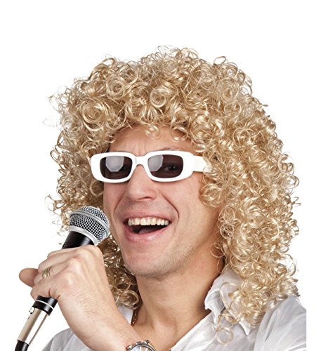 Boland 86404 - Perruque adulte chanteur avec lunettes, cheve